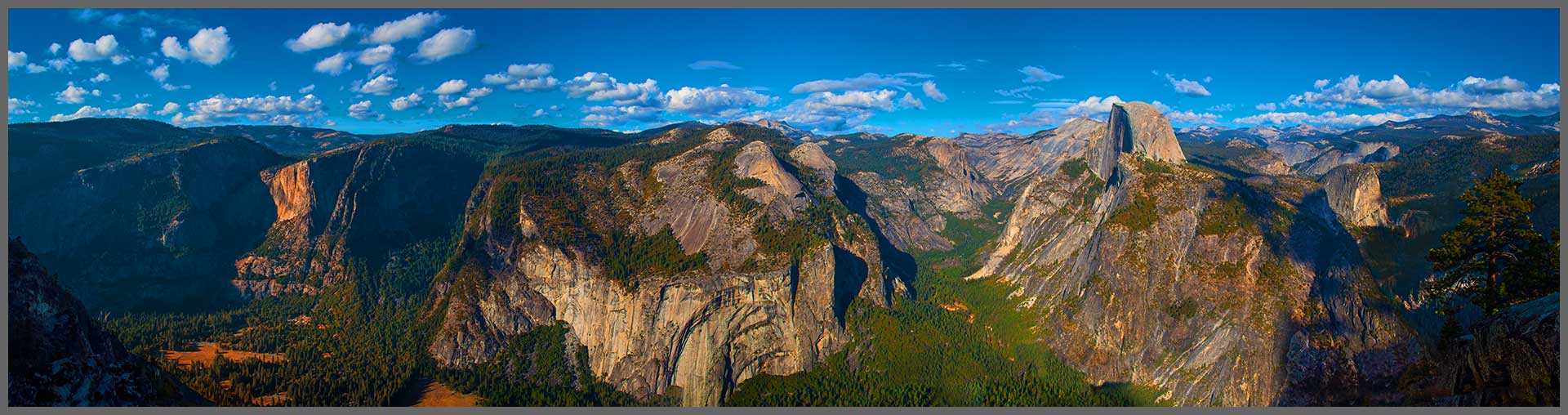 Yosemite Park Panorama