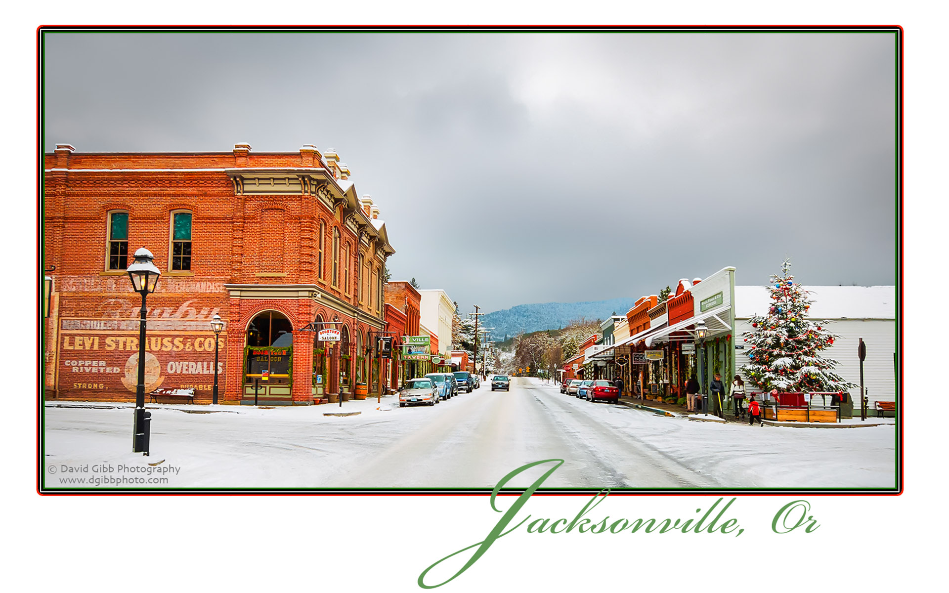 Jacksonville Snow Scene